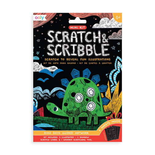 Scratch & Scribble Mini Kit - Dino Days