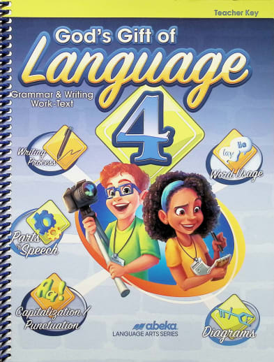 Abeka God's Gift of Language 4 Teacher Key