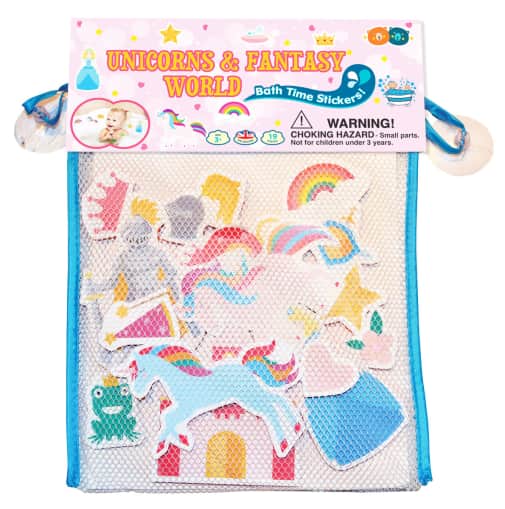 Bath Stickers - Unicorns & Fantasy World