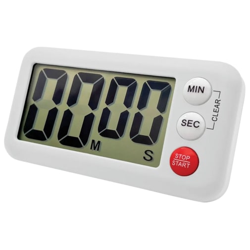 Magnetic Digital Classroom Timers - White