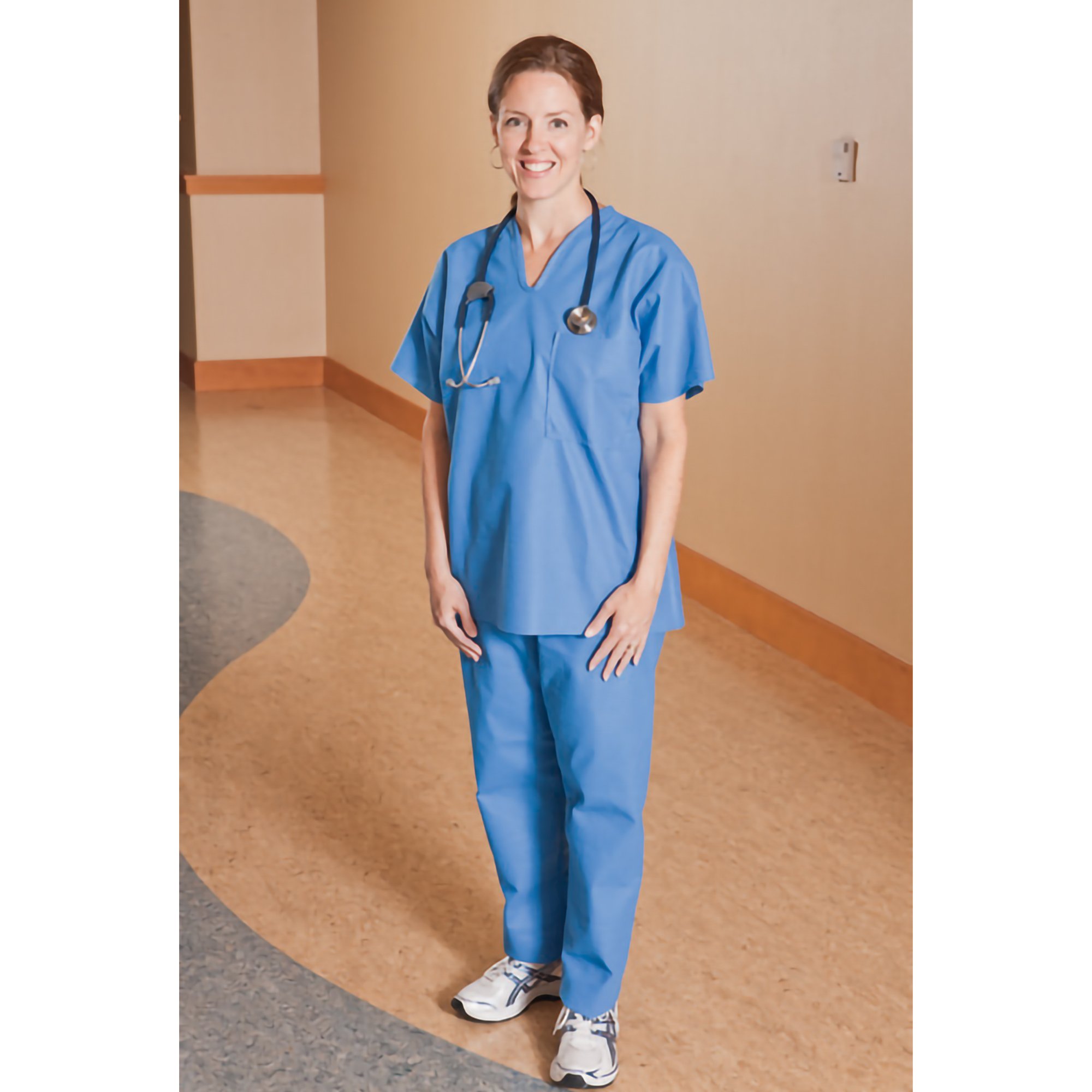 Scrub Pants X-Large Blue Unisex MK 475695