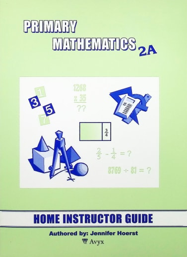 Primary Math US 2A Home Instructor Guide for 3rd edition