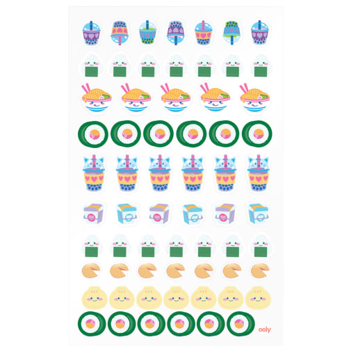 Itsy Bitsy Stickers - Ramen & Sushi