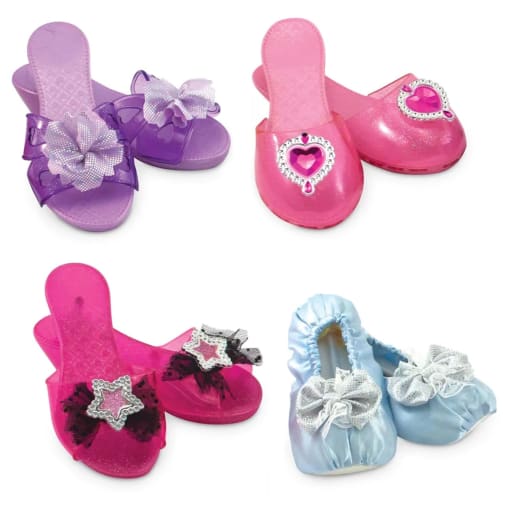 Melissa & Doug Role Play Collection - Dress-Up Shoes