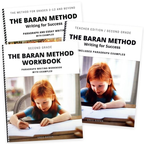 Baran Writing Method Complete Set Grade 2