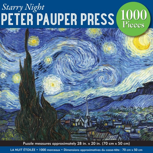 Starry Night First Masterpiece Puzzle 1000pc