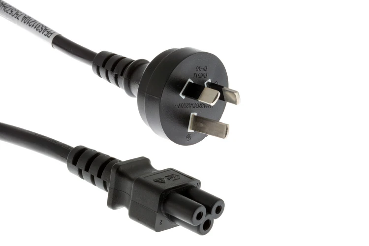 AC Power Cord - Australia AS3112 to C5, 6ft (1.83M)