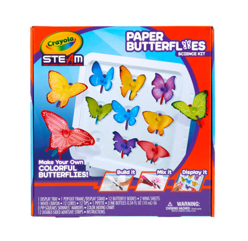 Crayola STEAM: Wicking Butterfly Collection Kit