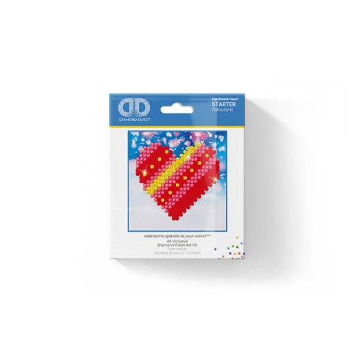 Patchwork Heart Diamond Dotz Kit (Starter)