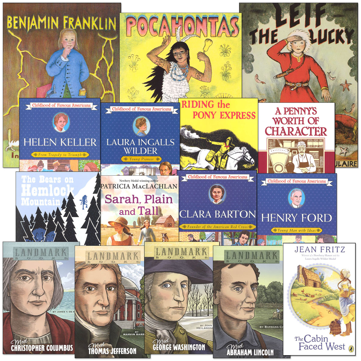 Memoria Press 3rd Grade American/Modern Studies Supplemental Reading Sets