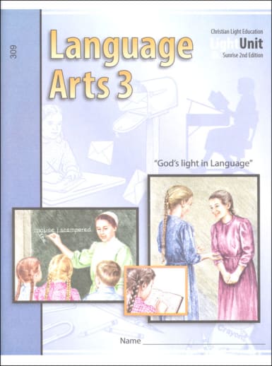 Language Arts LightUnit 309 Sunrise 2nd Edition