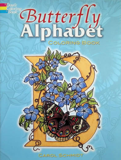 Butterfly Alphabet Coloring Book