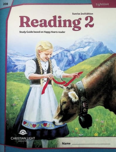 Christian Light Happy Hearts Reading 208 LightUnit Sunrise 2ED