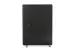 LINIER 27U 19in Cabinet with Glass Front and Vented Rear Doors