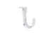 Ceiling Mount Style 3/4 Inch J-Hook Cable Support Wire Management System (Set of 25)