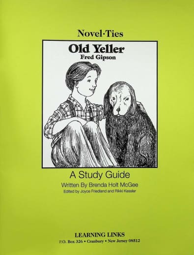 Old Yeller Novel-Ties Study Guide