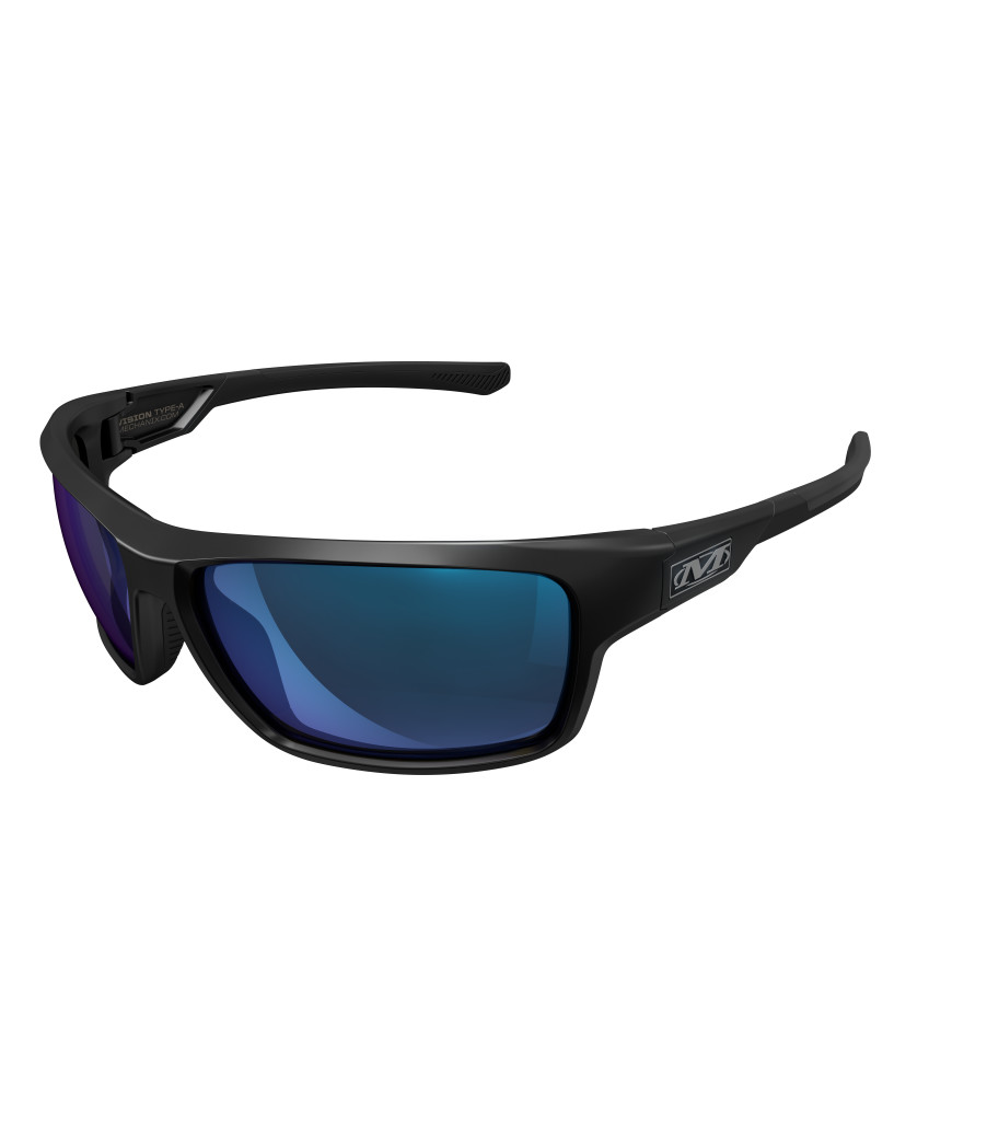 Type-A | Black Frame | Blue Fire Lens, Blue/Black, large image number 0