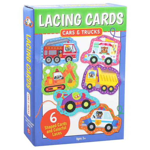 Lacing Cards - Cars & Trucks