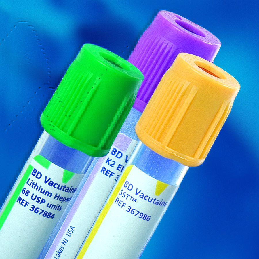 BD Vacutainer Plus Venous Blood Collection Tube, 13 x 100 mm, 6 mL MK 207065