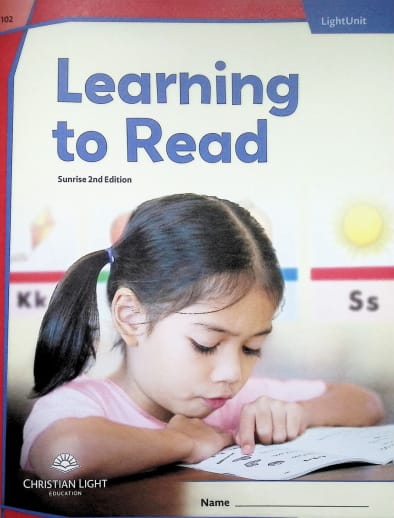 Learning to Read 102 LightUnit Sunrise 2nd Ed