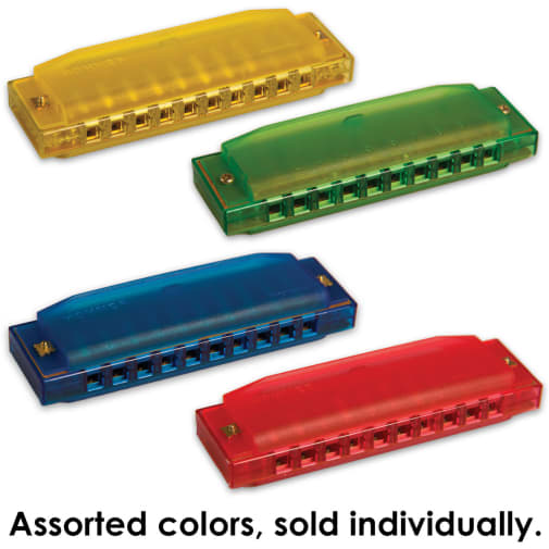 Translucent Harmonica (assorted color)