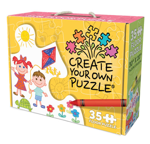 Create Your Own Puzzle: 35 piece Floor Puzzle
