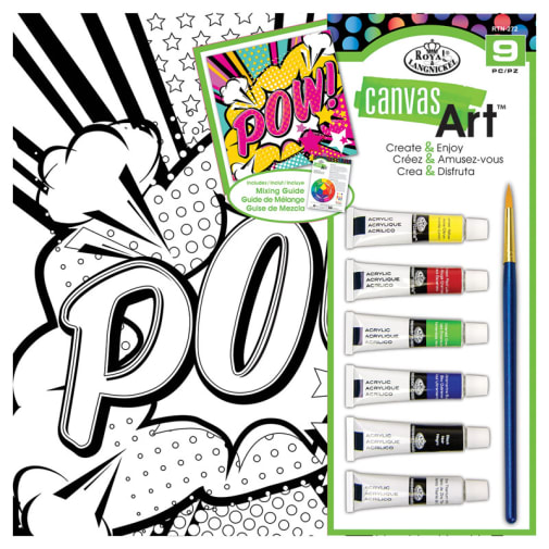 Canvas Art Painting Set - POW