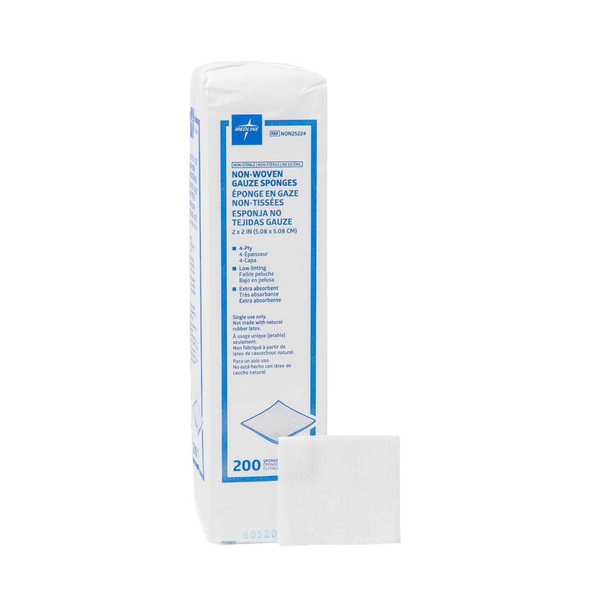 Avant Gauze Nonwoven Sponge, 2 x 2 Inch, 4-Ply MK 475330