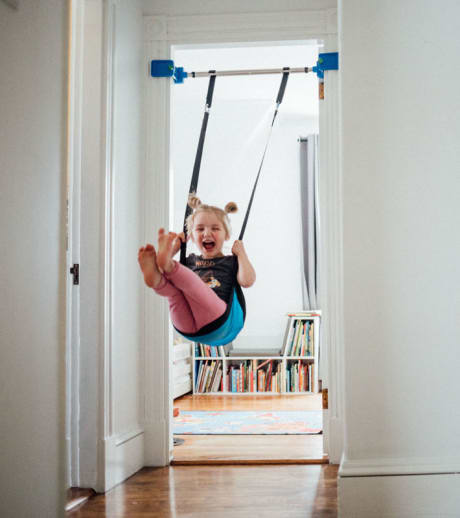 Playzone-fit Kidtrix Deluxe Indoor Doorway Swing for Kids