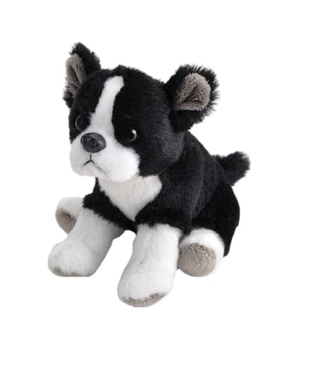 Pocketkins-Eco Boston Terrier 5" Plush
