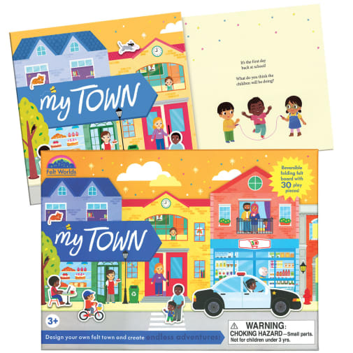 My Town (Felt Worlds) Play Set