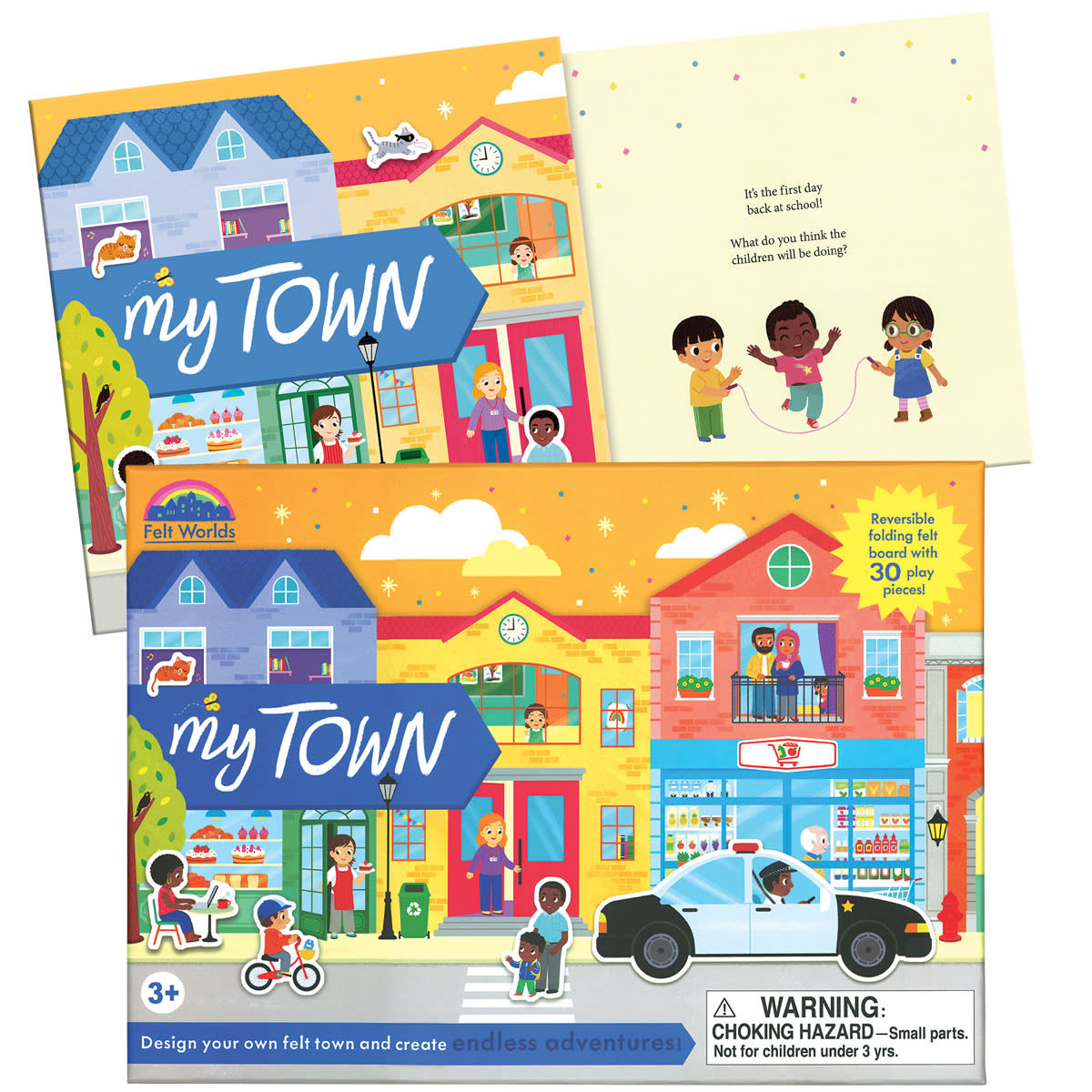 My Town (Felt Worlds) Play Set