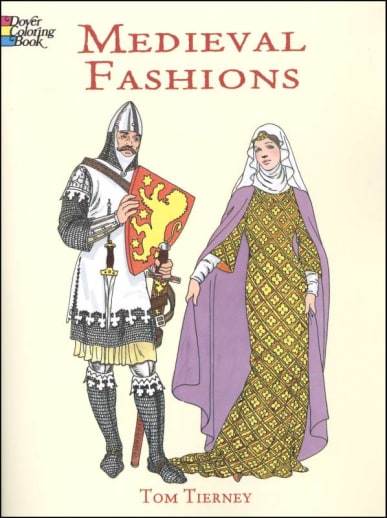 Medieval Fashions Coloring Book