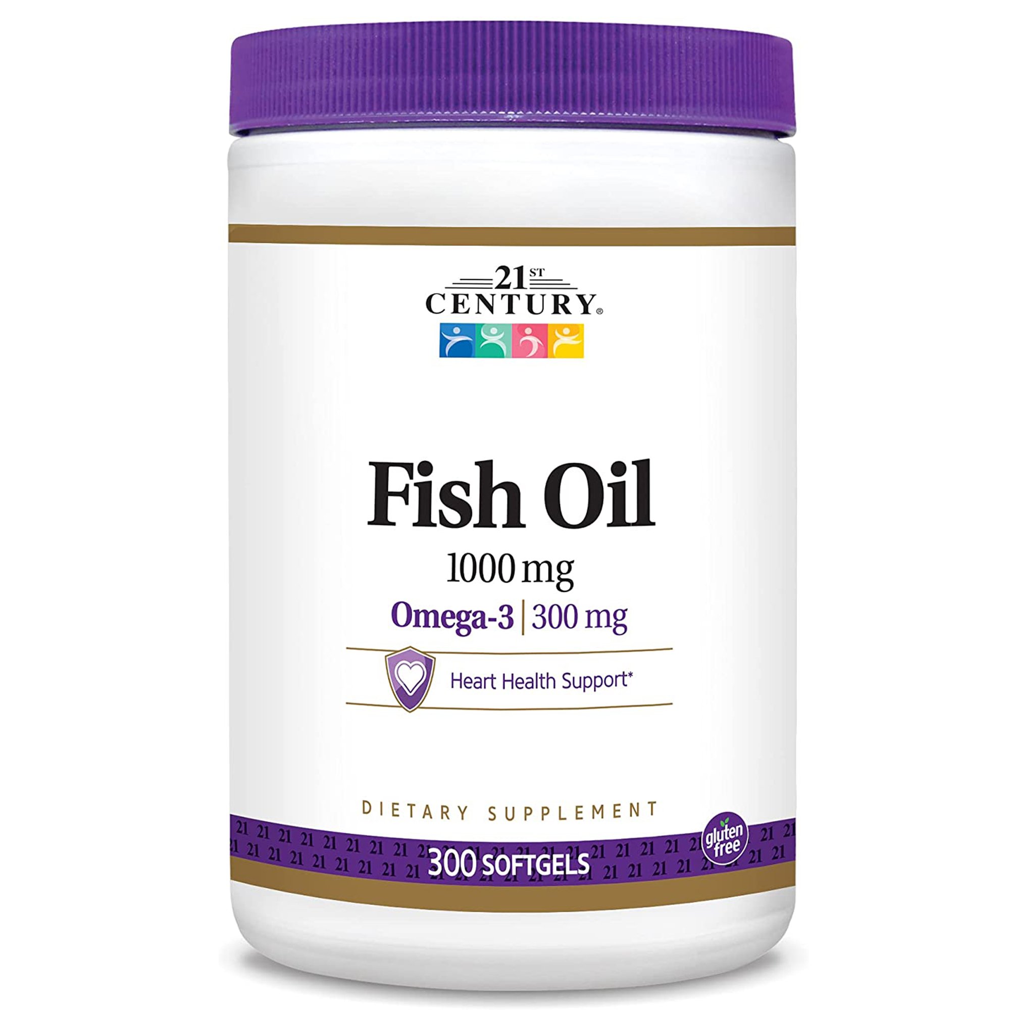 21st Century Fish Oil Omega 3 Supplement MK 801994
