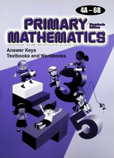 Primary Mathematics Standards Edition Answer Key Booklets 4A-6B