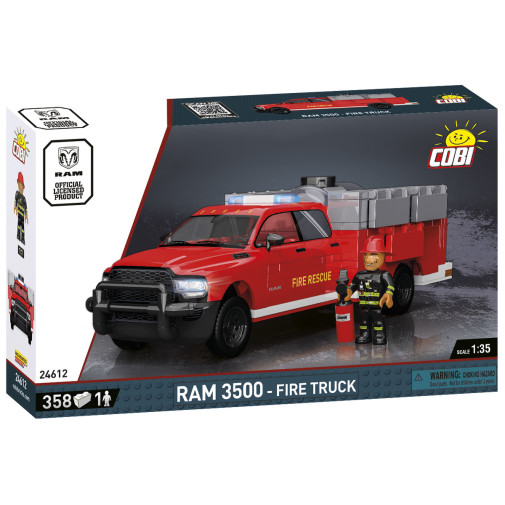 RAM 3500 Fire Truck - 350 pieces