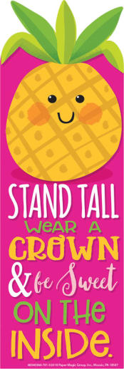 Pineapple Scented Bookmark