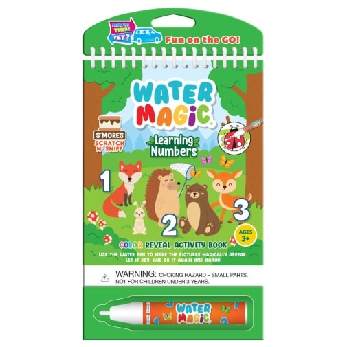 Water Magic: Learning Numbers (S'mores)
