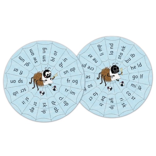 Jolly Phonics Blend Wheels (Print Letters)