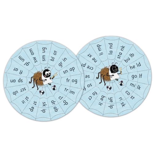 Jolly Phonics Blend Wheels (Print Letters)