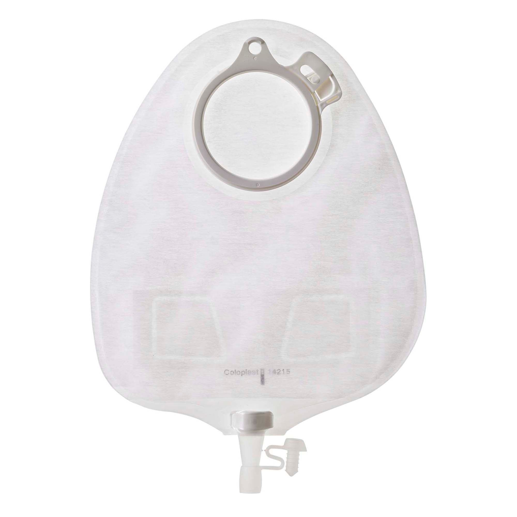 Assura Original 2-Piece Transparent Urostomy Pouch, Green Match MK 518899