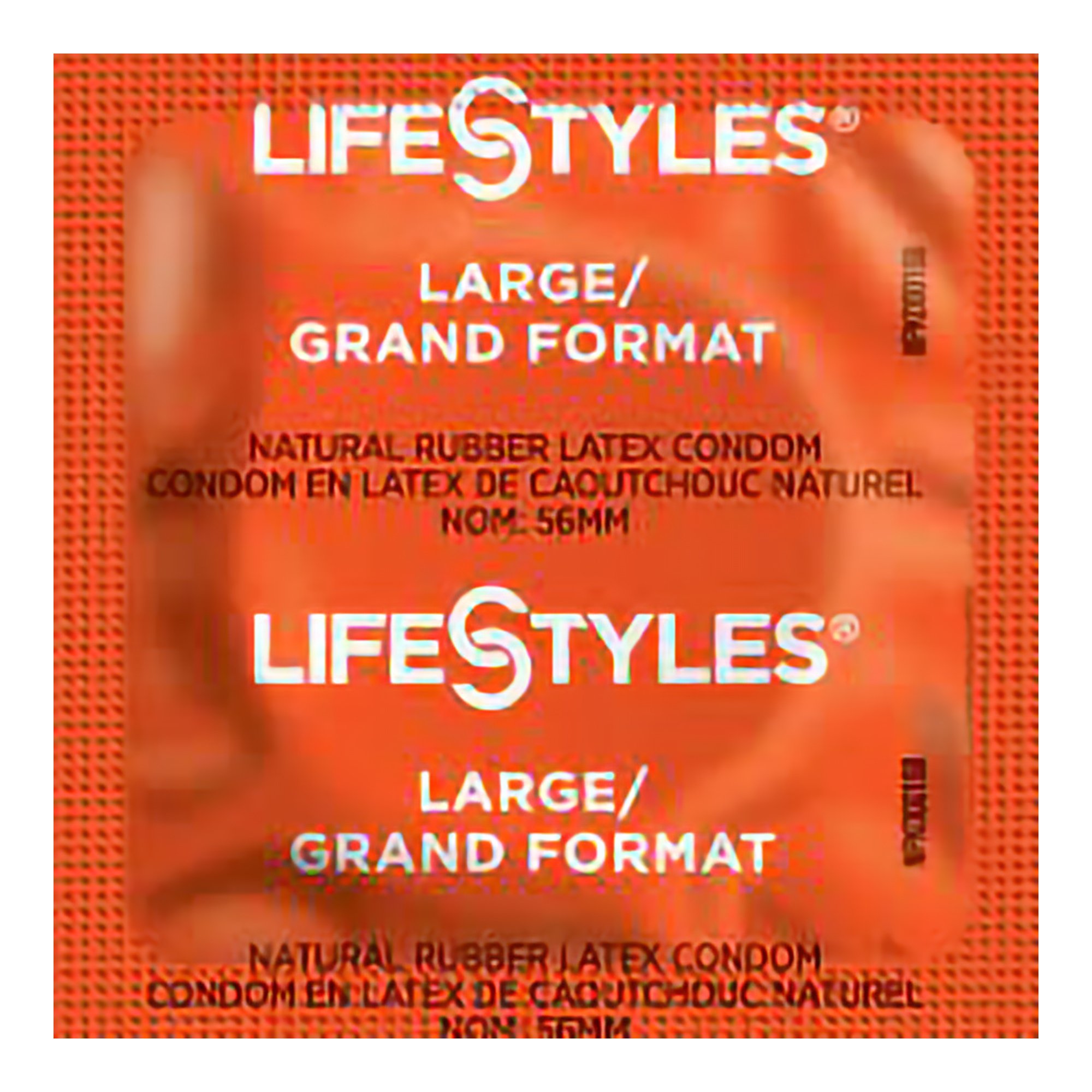 Lifestyles Large Lubricated Latex Condoms MK 1218377