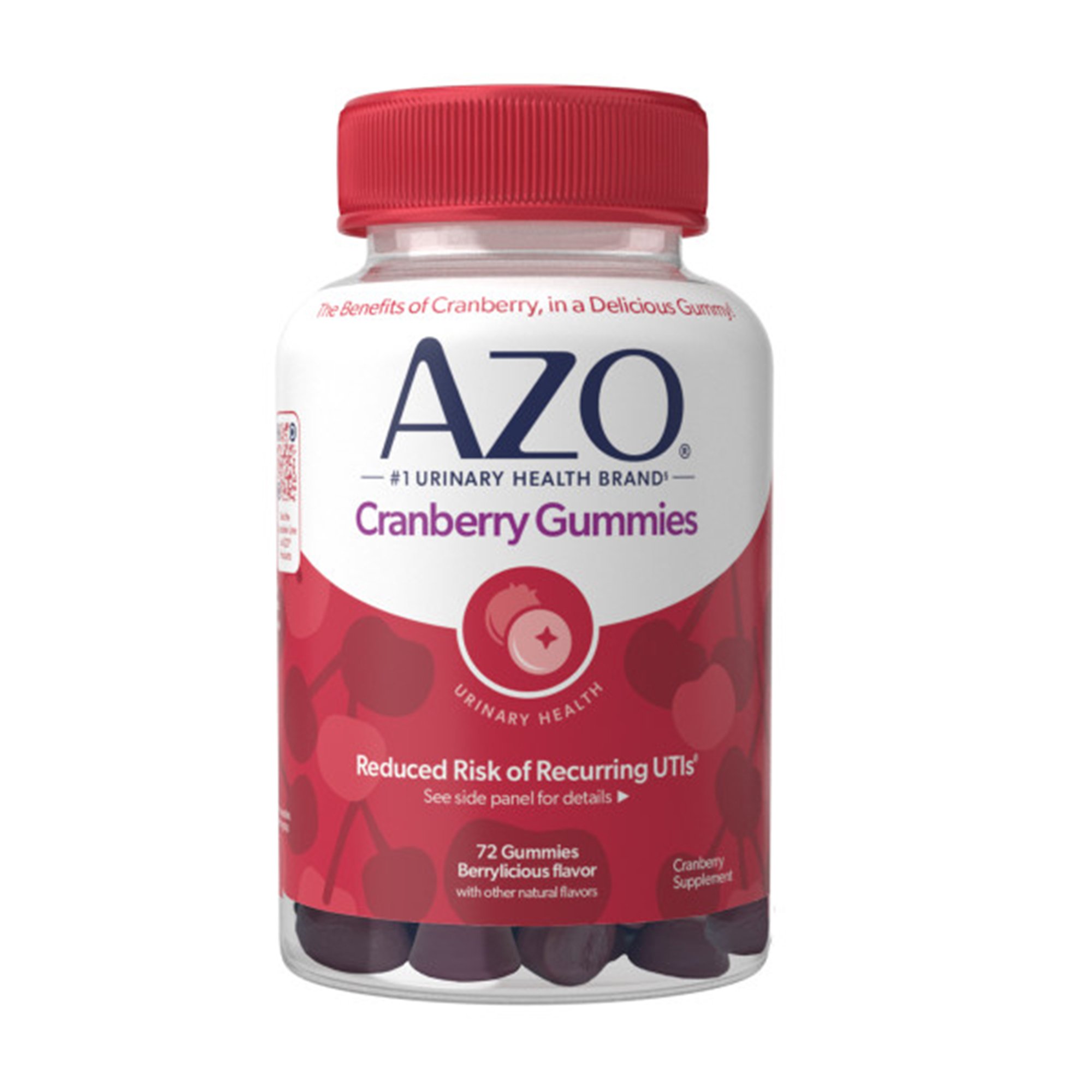 AZO Cranberry, 24 Convenient Gummies in a Bottle MK 1268977