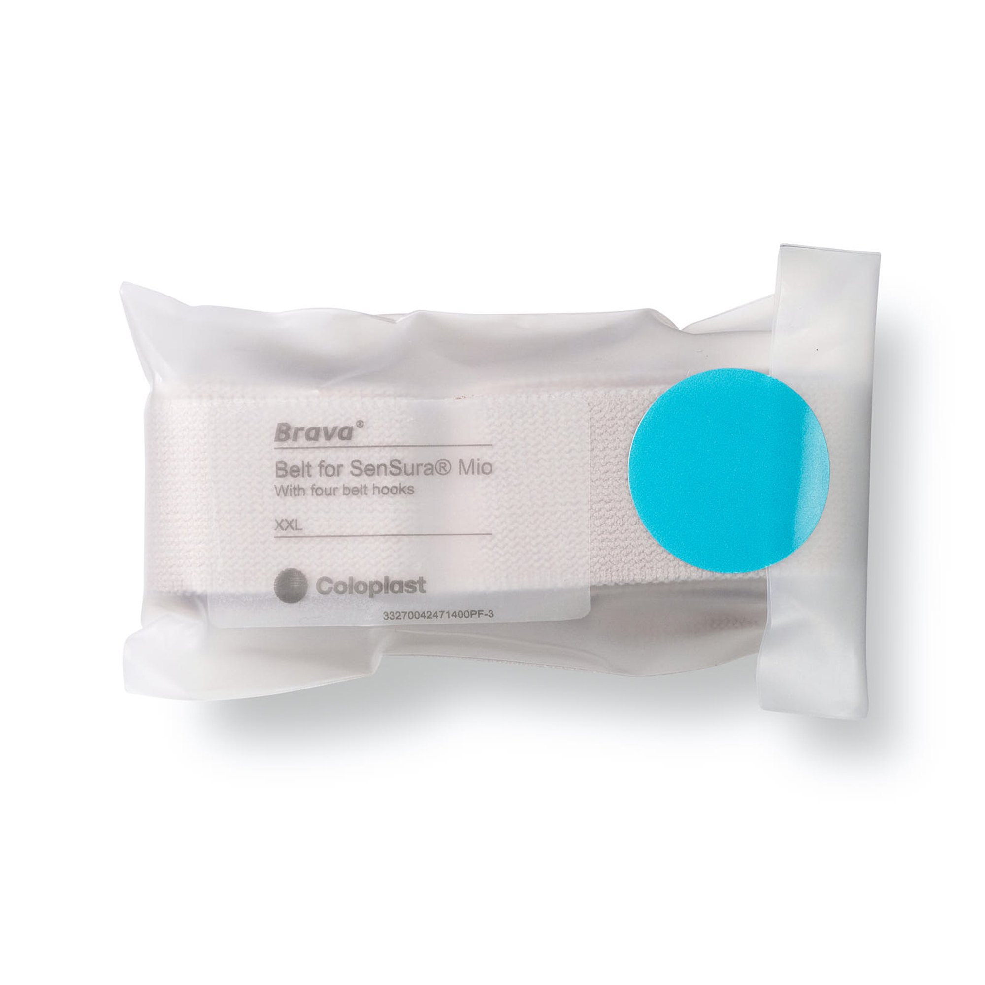 Brava Belt for SenSura Mio, Neutral Grey, Up to 61 Inch Waists MK 902062