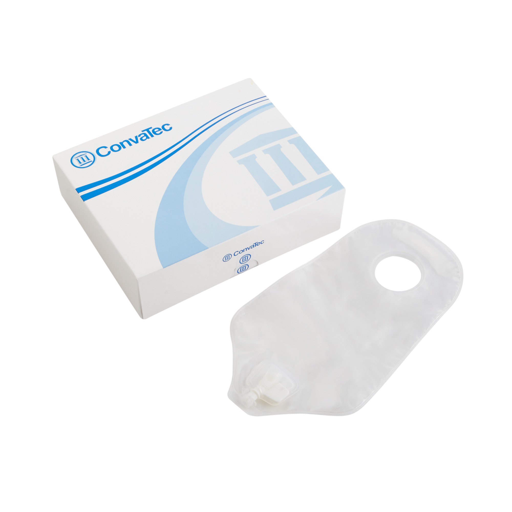 Sur-Fit Natura Two-Piece Transparent Urostomy Pouch, 1 Inch Flange MK 325434