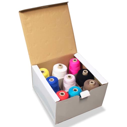 Craft Yarn, Double Weight 4-Ply, 9 pc