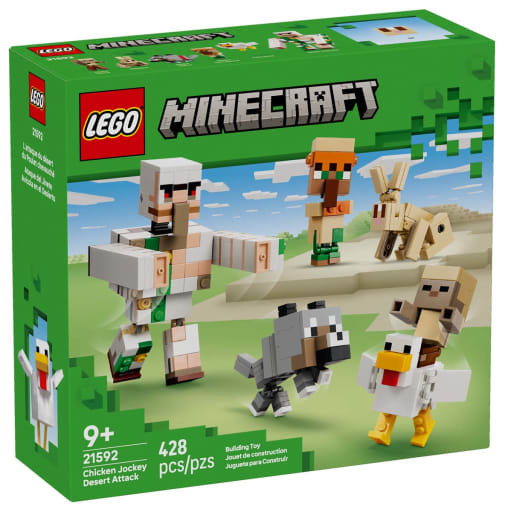 LEGO Minecraft Chicken Jockey Desert Attack (21592)