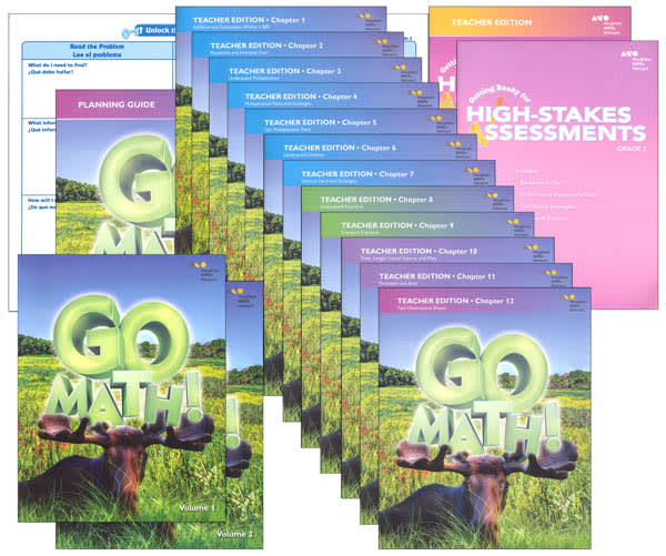 Go Math! National Homeschool Package Grade 3