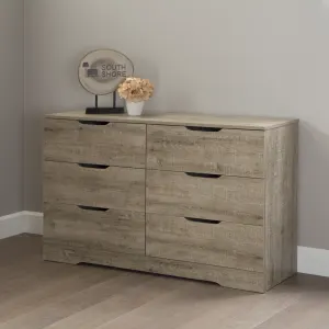 6-Drawer Double Dresser