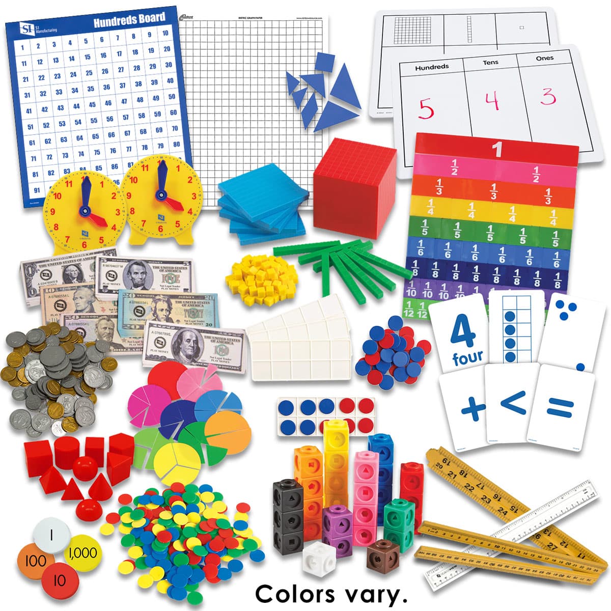 Primary Math CC Level 2 Manipulatives Package